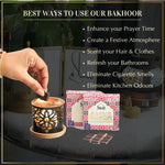 Enhance Prayer Time Eliminate Bad Odors Scent Your Clothes And Hair With Oud Bakhoor Incense And Incense Burner