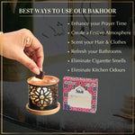 Enhance Prayer Time Eliminate Bad Odours Scent Your Clothes And Hair With Oud Al Habayeb Bakhoor And Burner IN