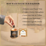 Enhance Prayer Time Eliminate Bad Odours Scent Your Clothes And Hair With Sandal Bakhoor And Burner IN