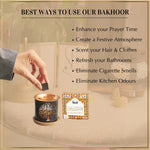 Enhance Prayer Time Eliminate Bad Odours Scent Your Clothes And Hair With Sandal Bakhoor And Burner IN