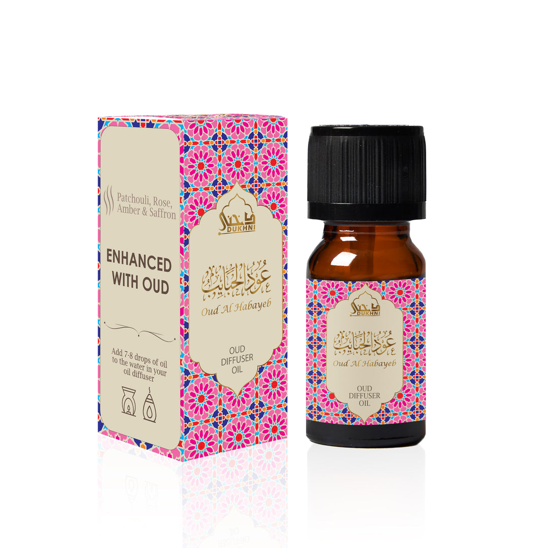 Oud Al Habayeb Oil Blend | 10ml Arabic Oil for Diffuser & Humidifier