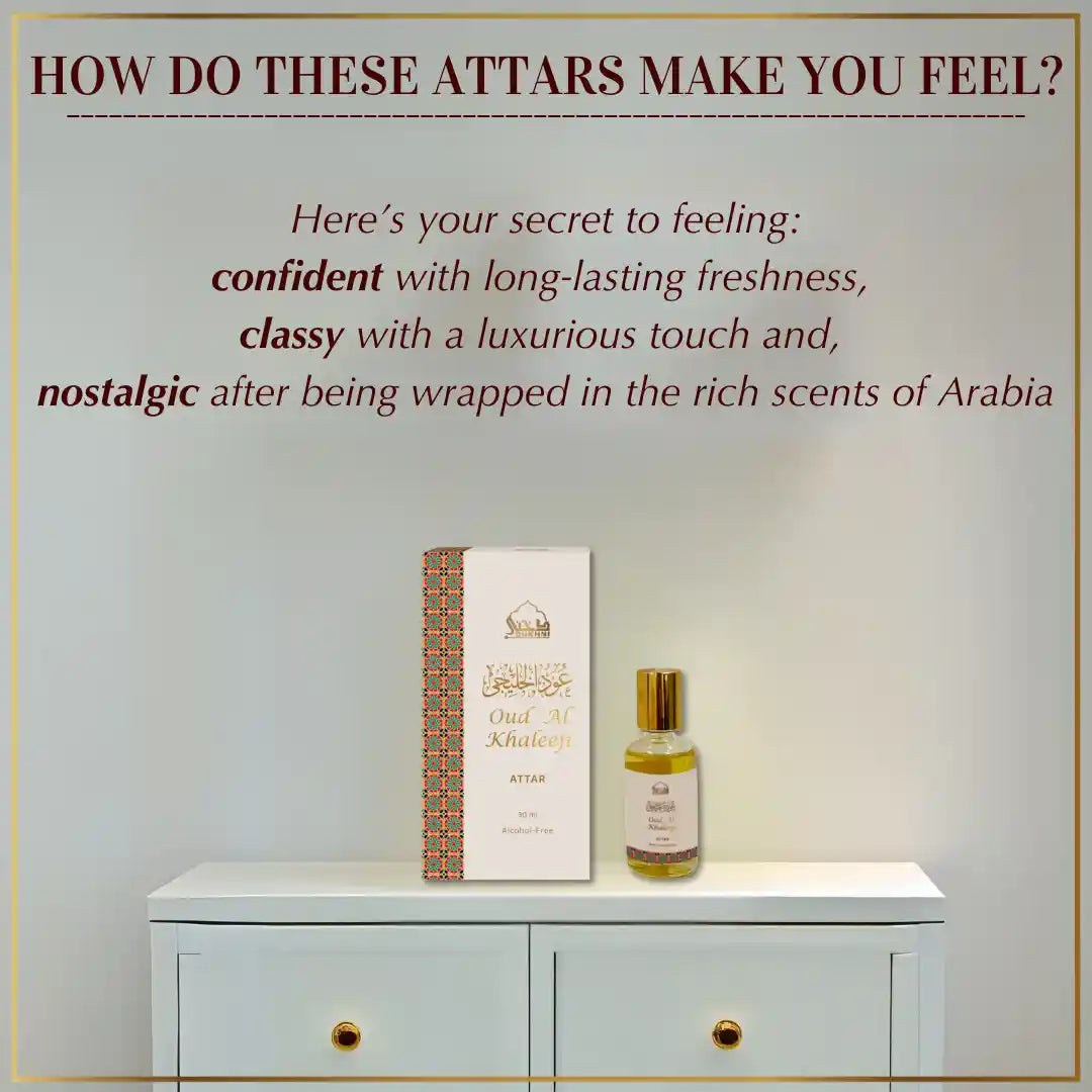 How Dukhni Oud Al Khaleeji Attar Oil Makes You Feel IN