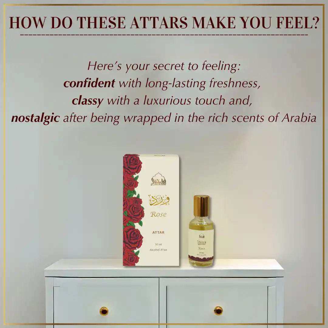 How Dukhni Rose Attar Oil Makes You Feel IN