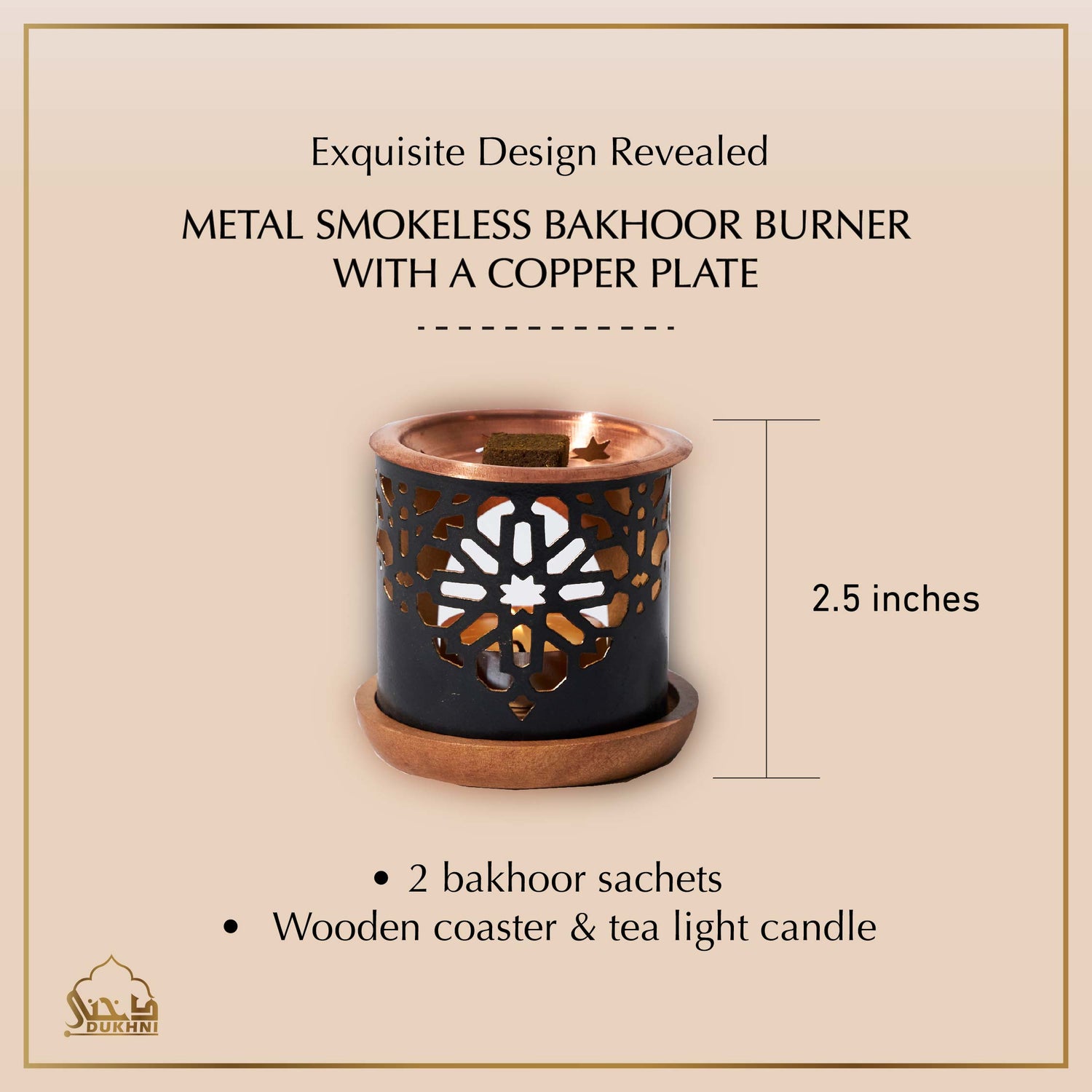 Oriental Candle Bakhoor Burner