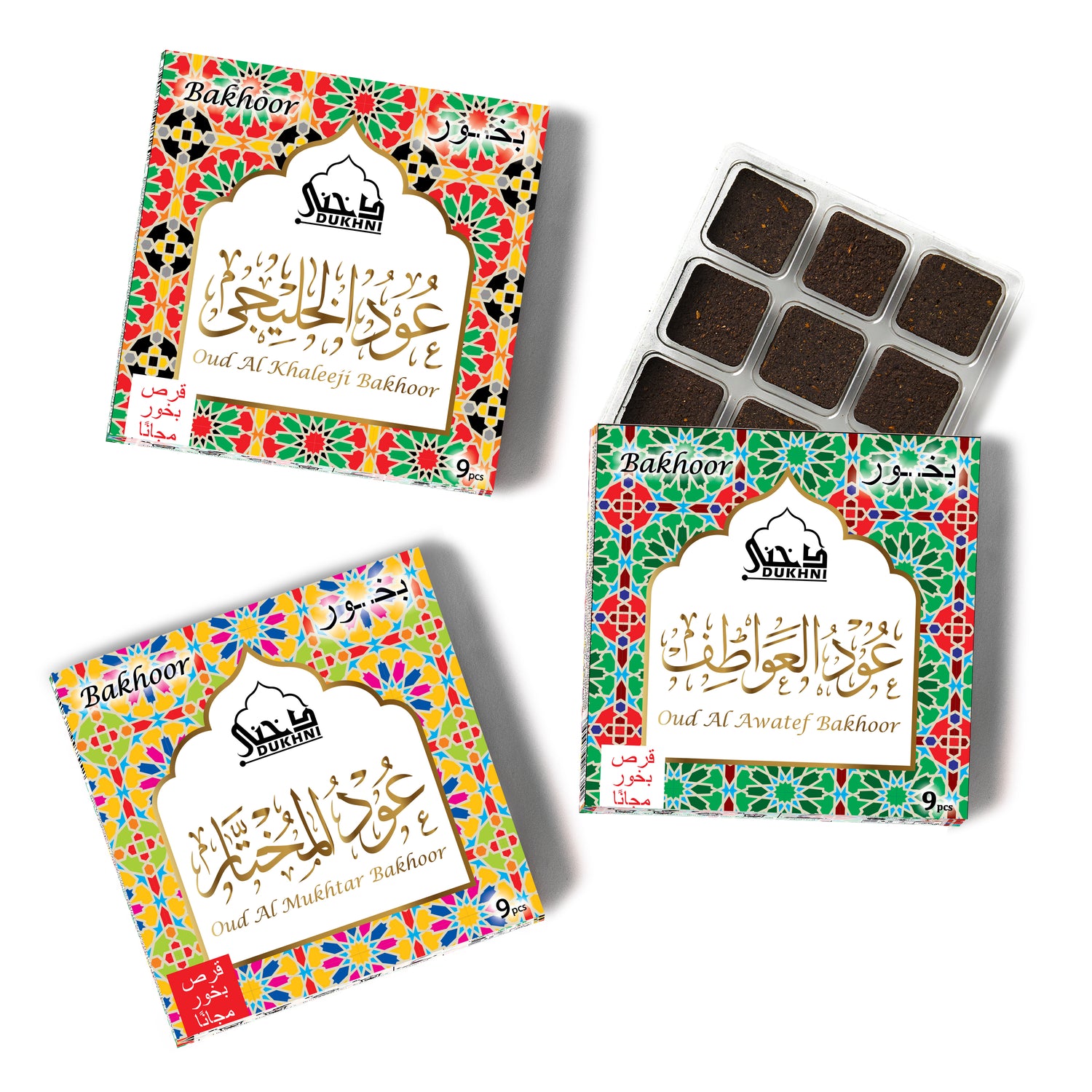 Oud Al Mukhtar, Oud Al Khaleeji & Oud Al Awatef Bakhoor