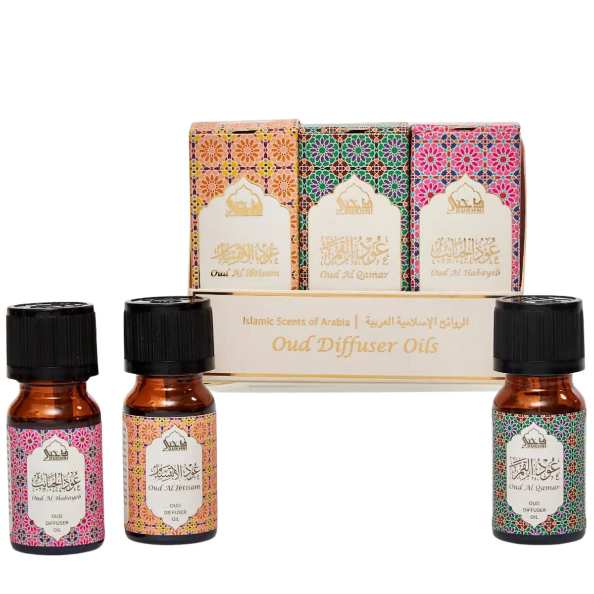 Floral Oud Diffuser Oil Set | 3x10ml