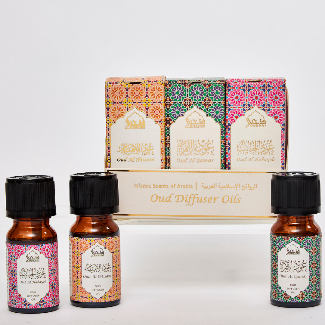 Floral Oud Diffuser Oil Set | 3x10ml