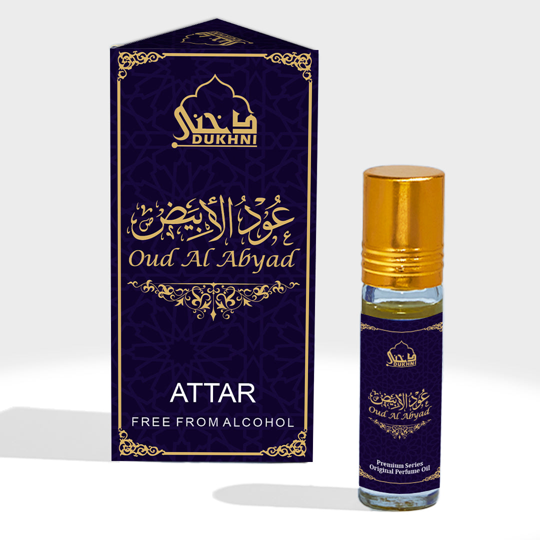 Oud Al Abyad Attar Oil 6ml I عطر العود الابيض