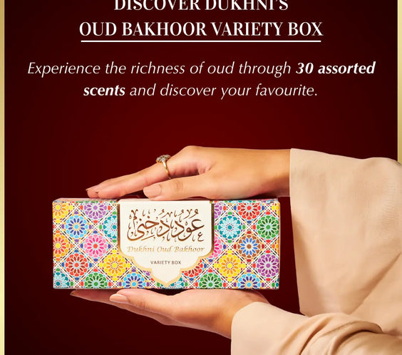 30 assorted oud bakhoor scents in one box