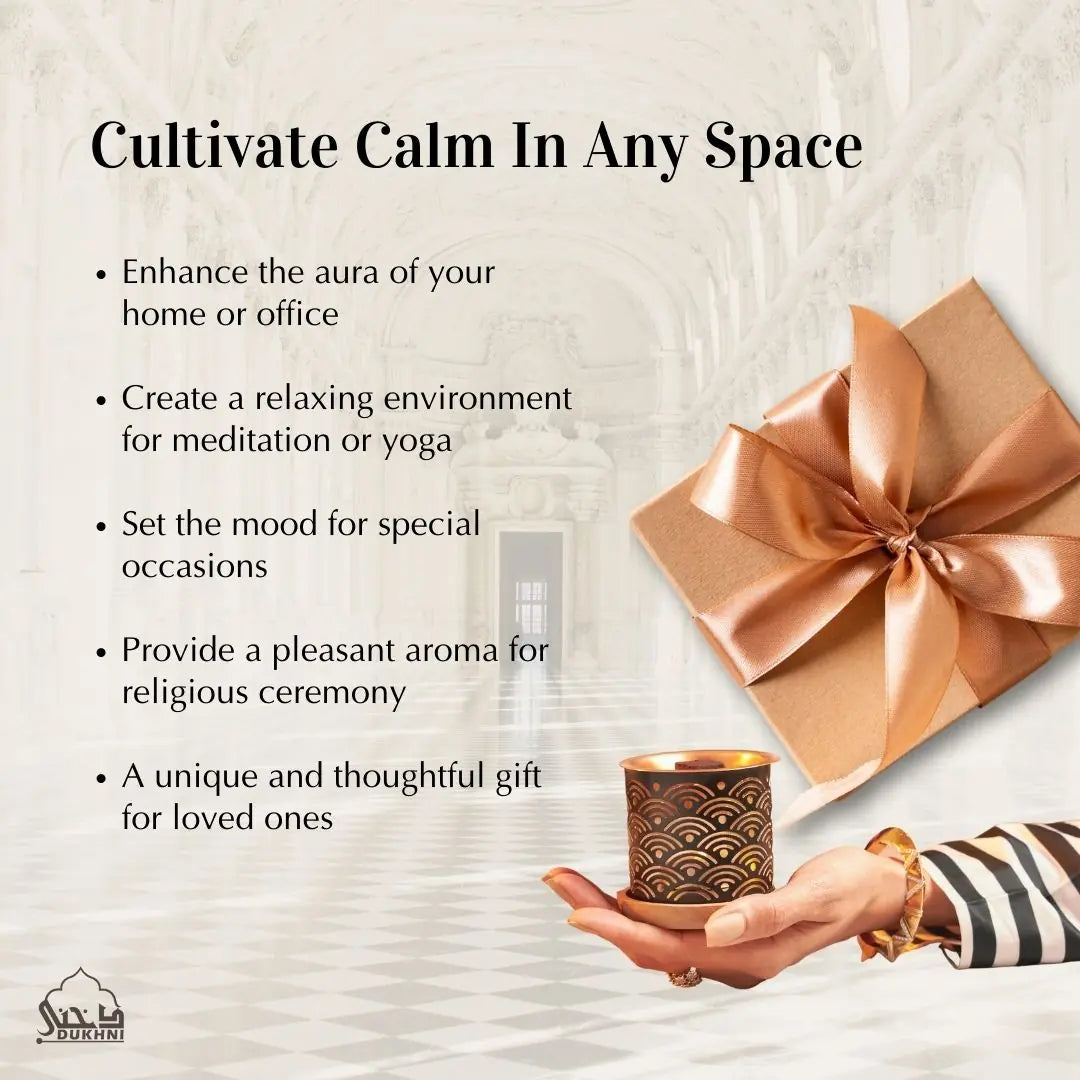 Oud Aini Ibtisam Khaleeji Enhance Home Meditate Ramadan Eid Gifts Arabic Incense Smokeless Burner