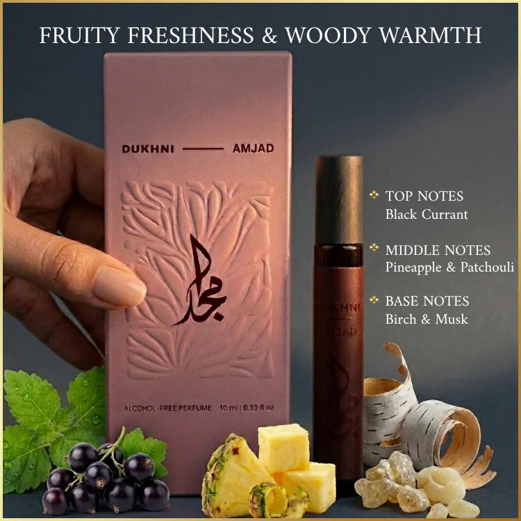 Amjad | 10 ml | Non-Alcoholic Perfume Spray