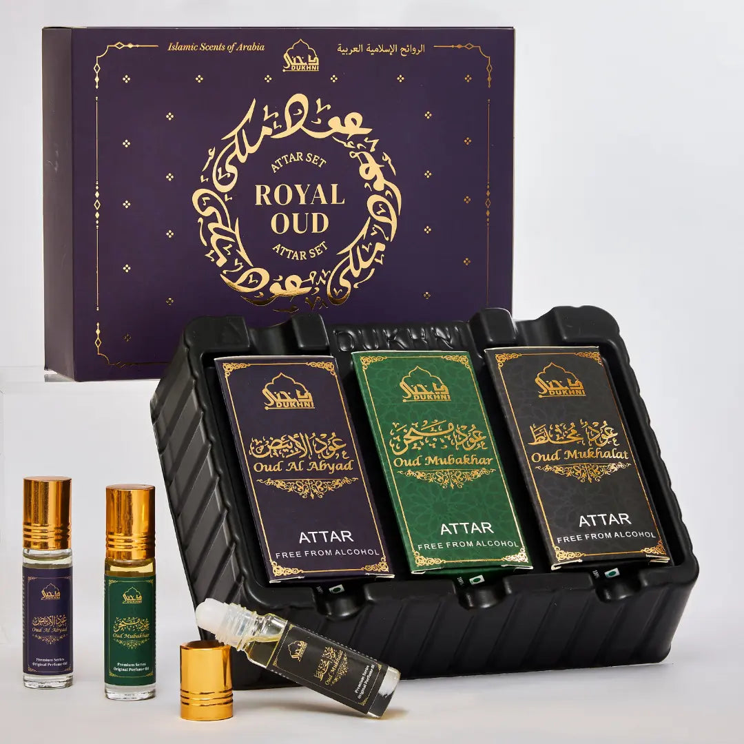 Royal Oud Attar Oil Set