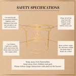 Safety Specifications While Using Dukhni Smokeless Burner Safe For Pets Kids IN