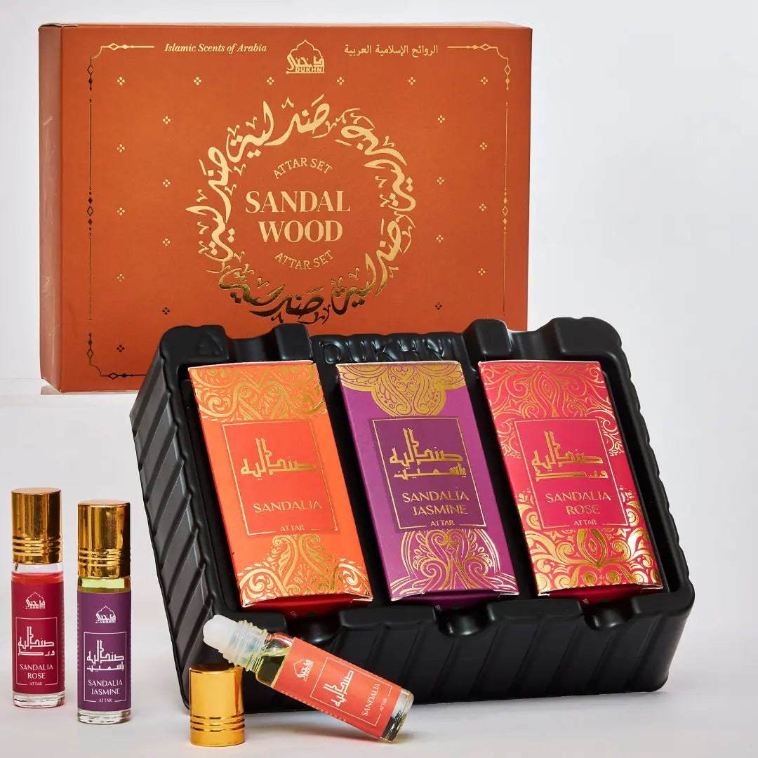 Sandalwood Attar Oil Set