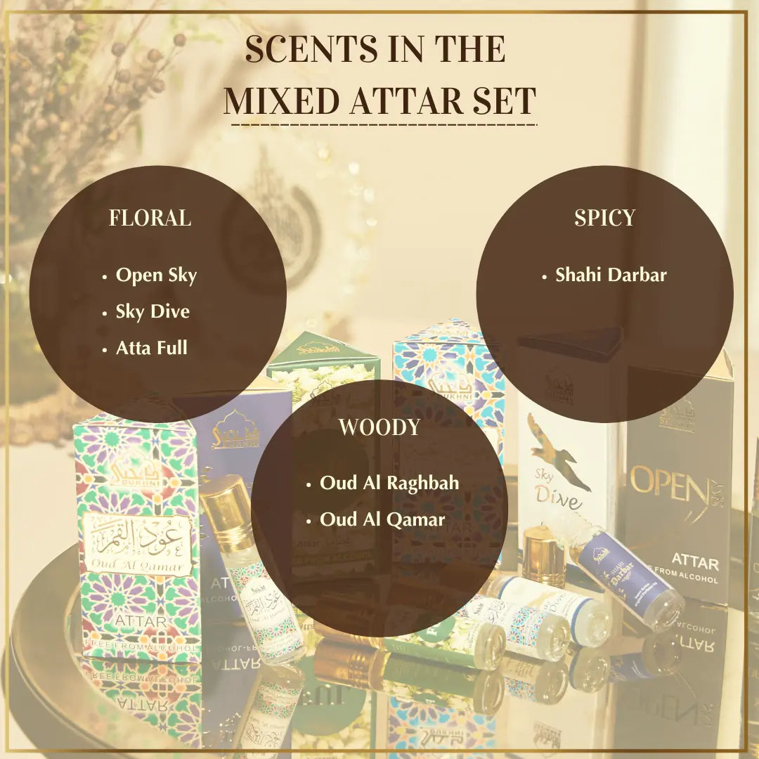 Scent Description Floral Spicy Fruity Woody Scents In Dukhni Oud Bakhoor Variety Box Perfect Gift For Oud Lovers
