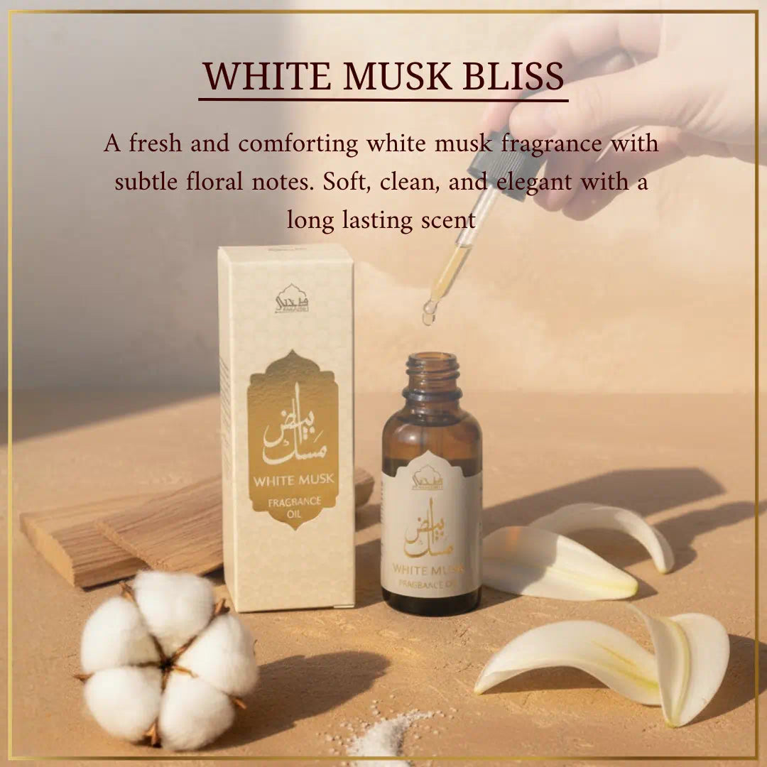 White Musk Fragrance Oil | Soft Musk Scent for Your Space