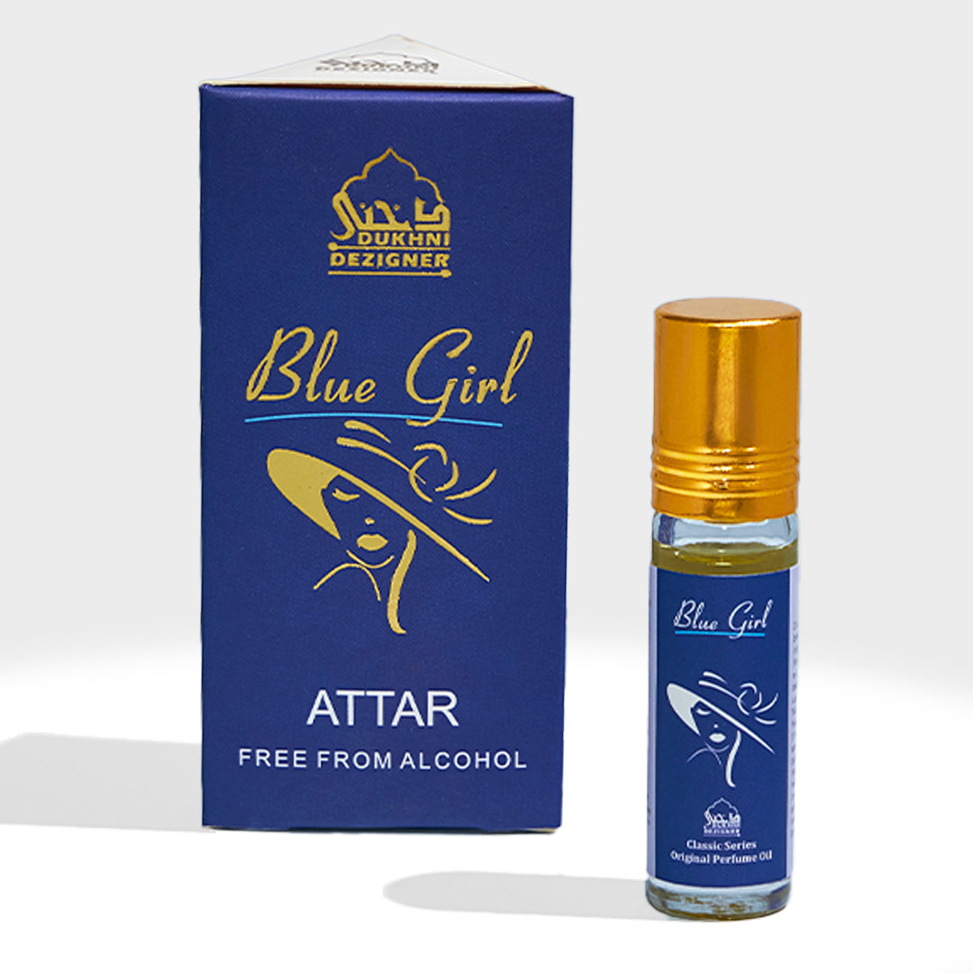 Blue Girl Attar Oil