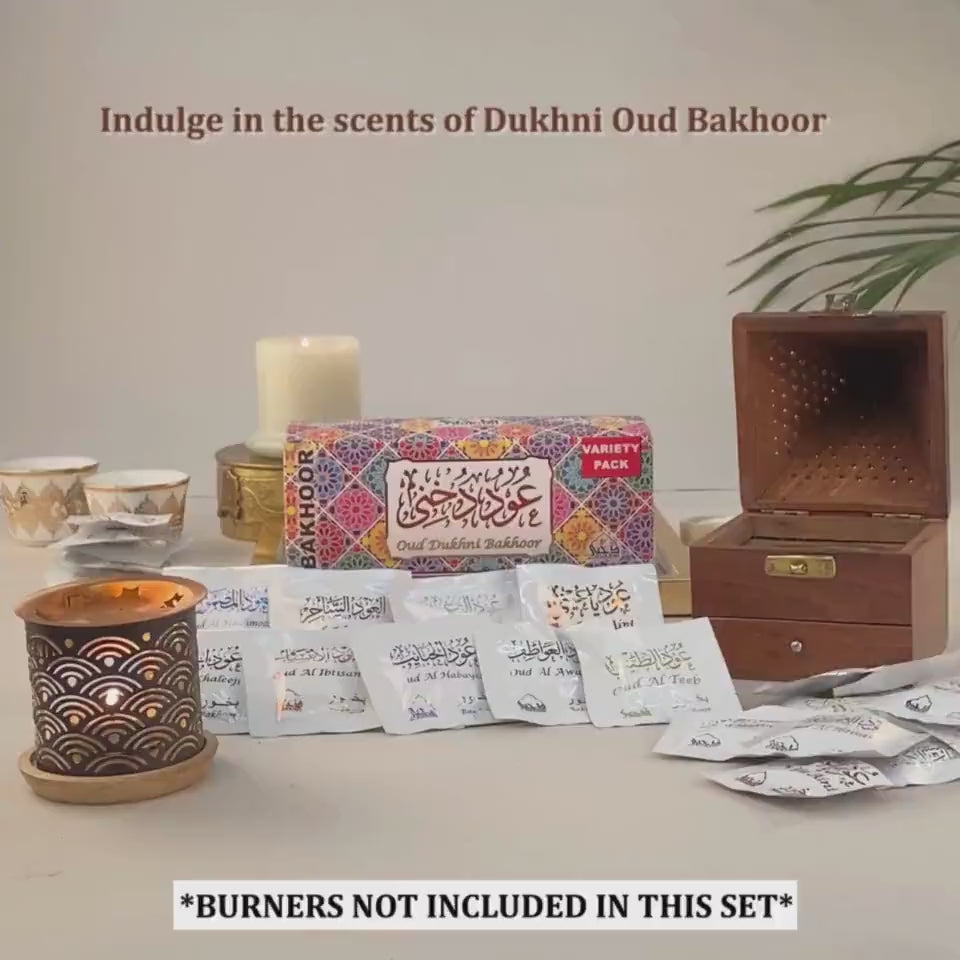 Dukhni Oud Bakhoor Refill Pack Assorted Scents IN