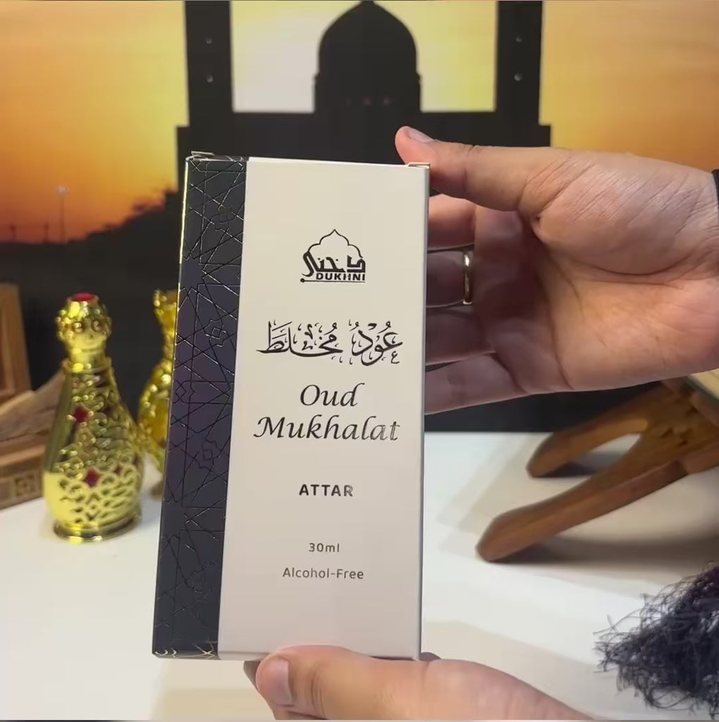 Dukhni Oud Mukhalat 30ML Arabic Attar Oil IN